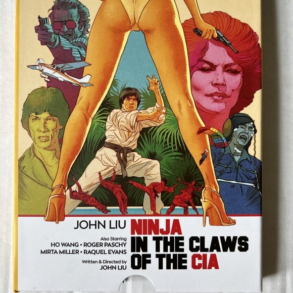 Vinegar Syndrome 4K Ninja In The Claws Of The CIA Bluray-slipcover-John Liu-xtra - Picture 6 of 9
